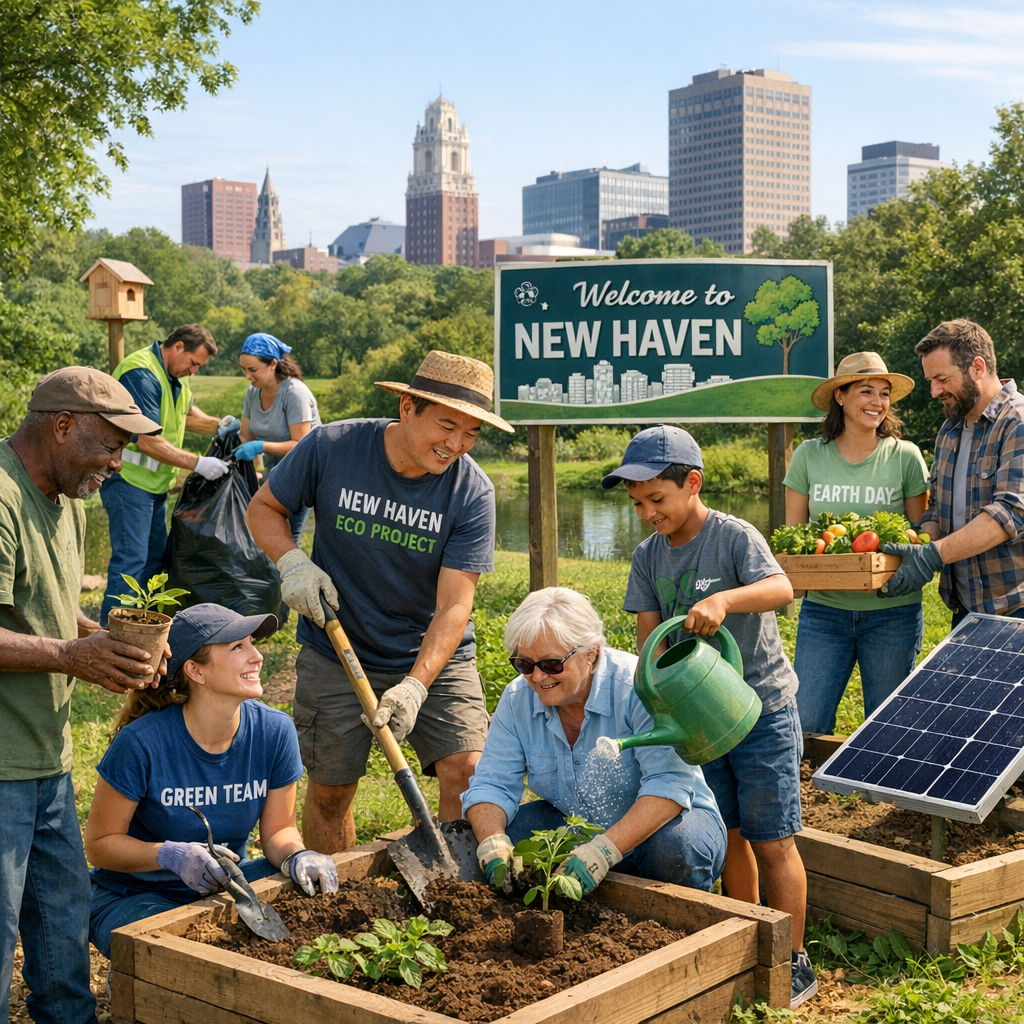 New Haven’s Environmental Initiatives: A Community Effort